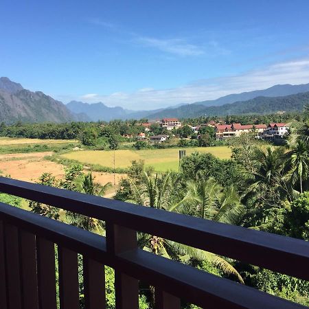 Happy River View Hotel Vang Vieng Buitenkant foto